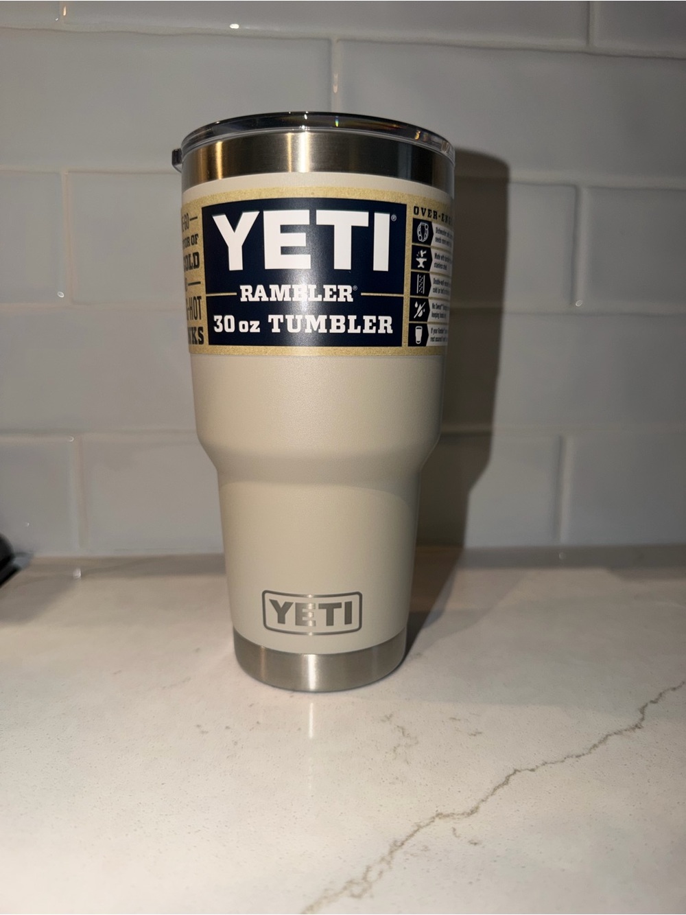 YETI Rambler 30 oz Tumbler - Cape Taupe